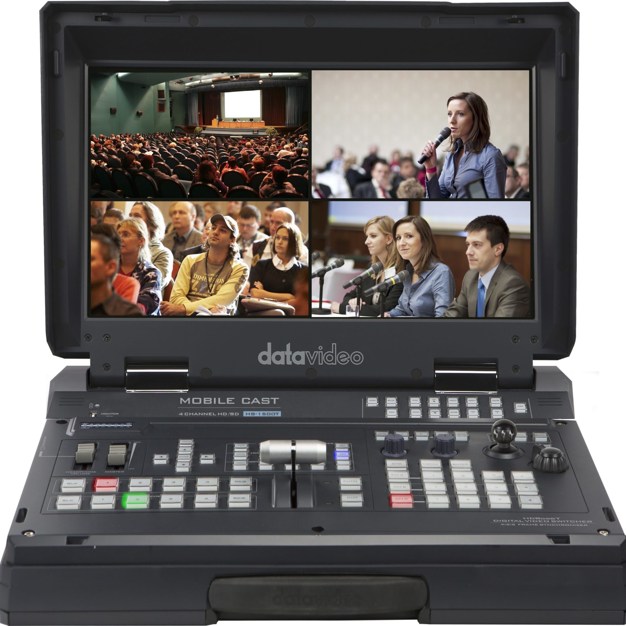 HS-1500T Datavideo Studio vidéo portable HDBaseT HD / SD à 4 canaux