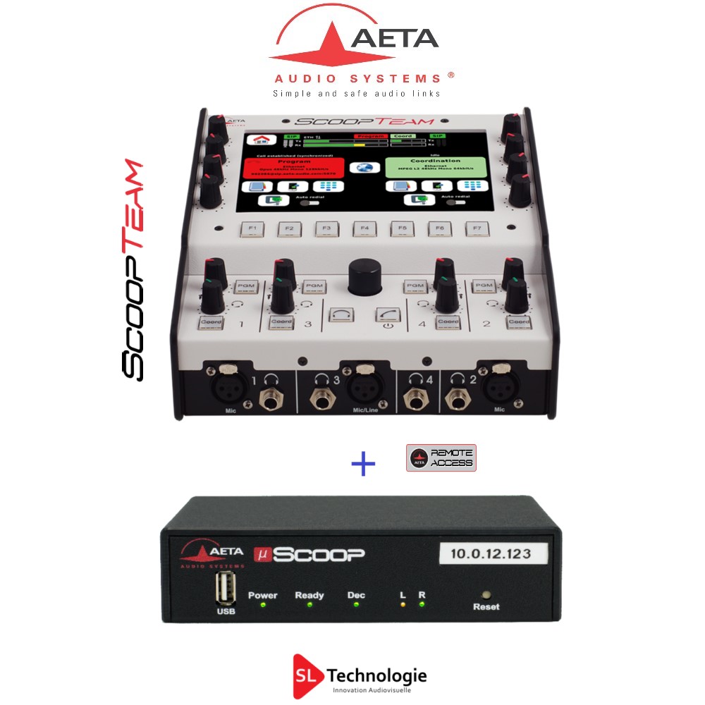 Pack ScoopTeam Premium + MicroScoop AETA