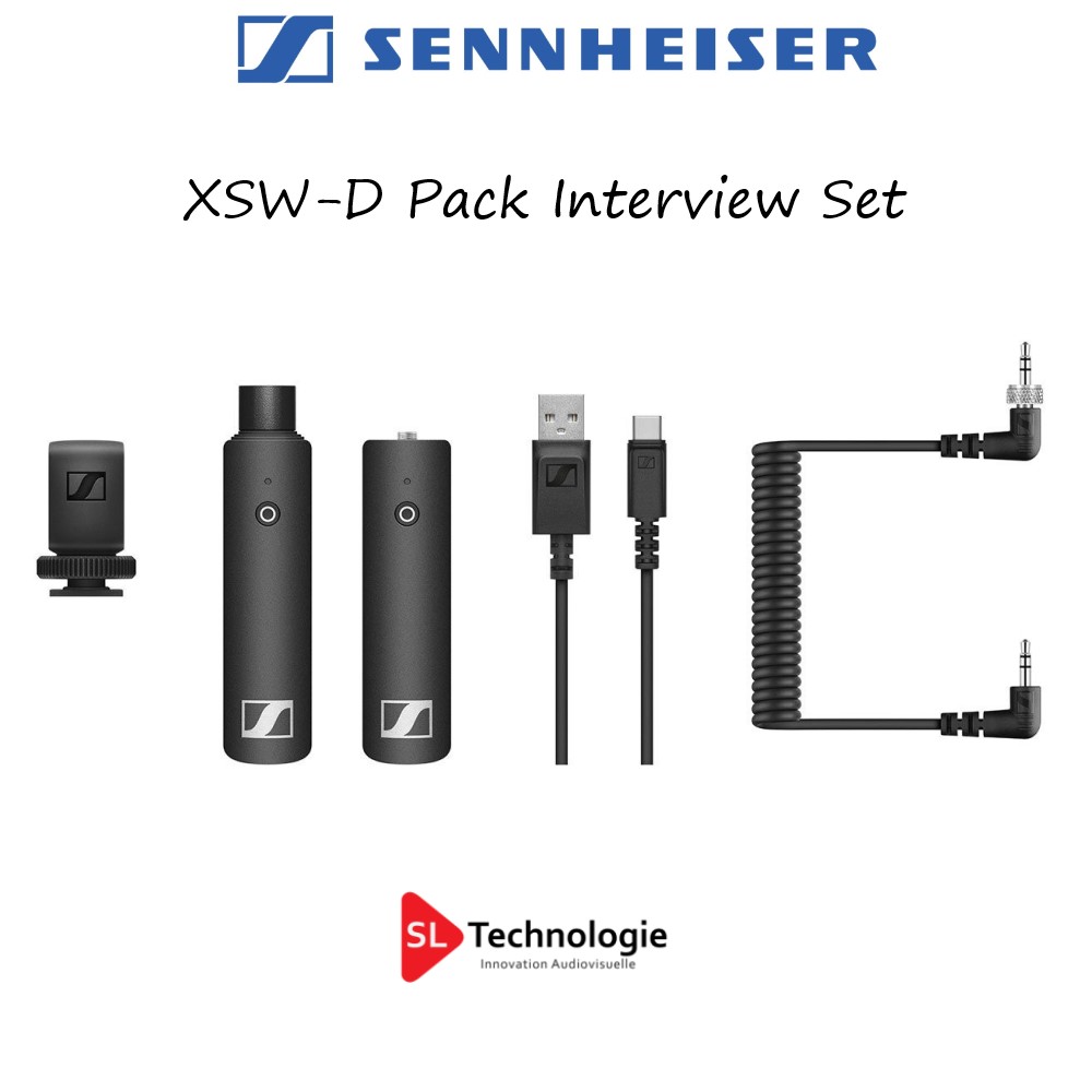 XSW-D Sennheiser Pack HF Interview Set XLR