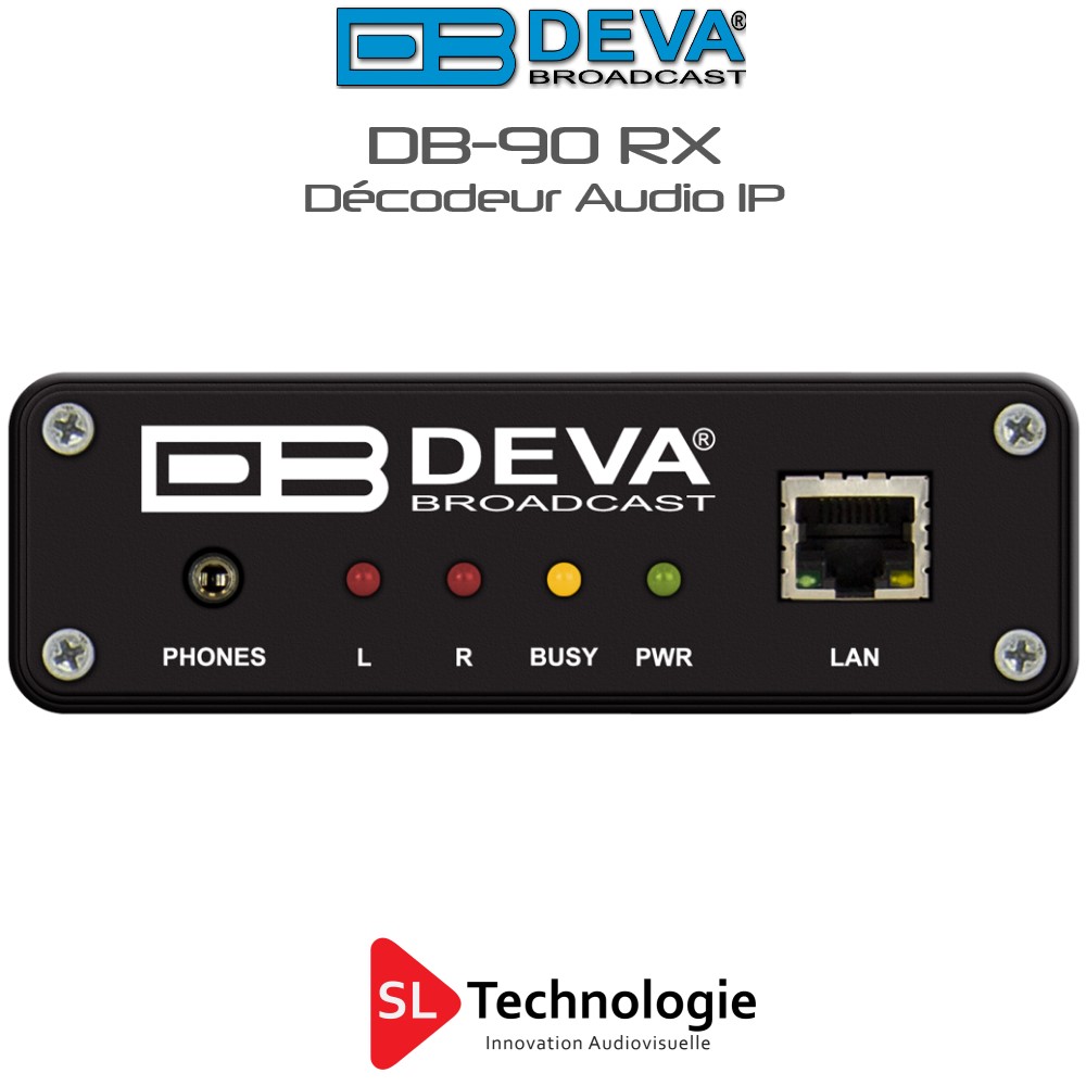 DB90-RX DEVA Décodeur Audio IP