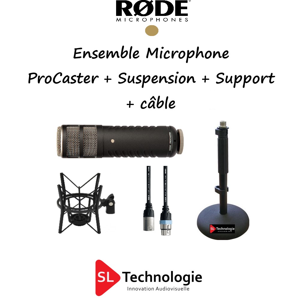 Procaster RODE + PSM1 + DS1 + Câble