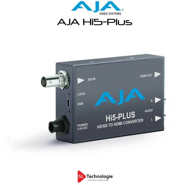 Hi Plus Aja Convertisseur Gsdi Vers Hdmi Sl Technologie