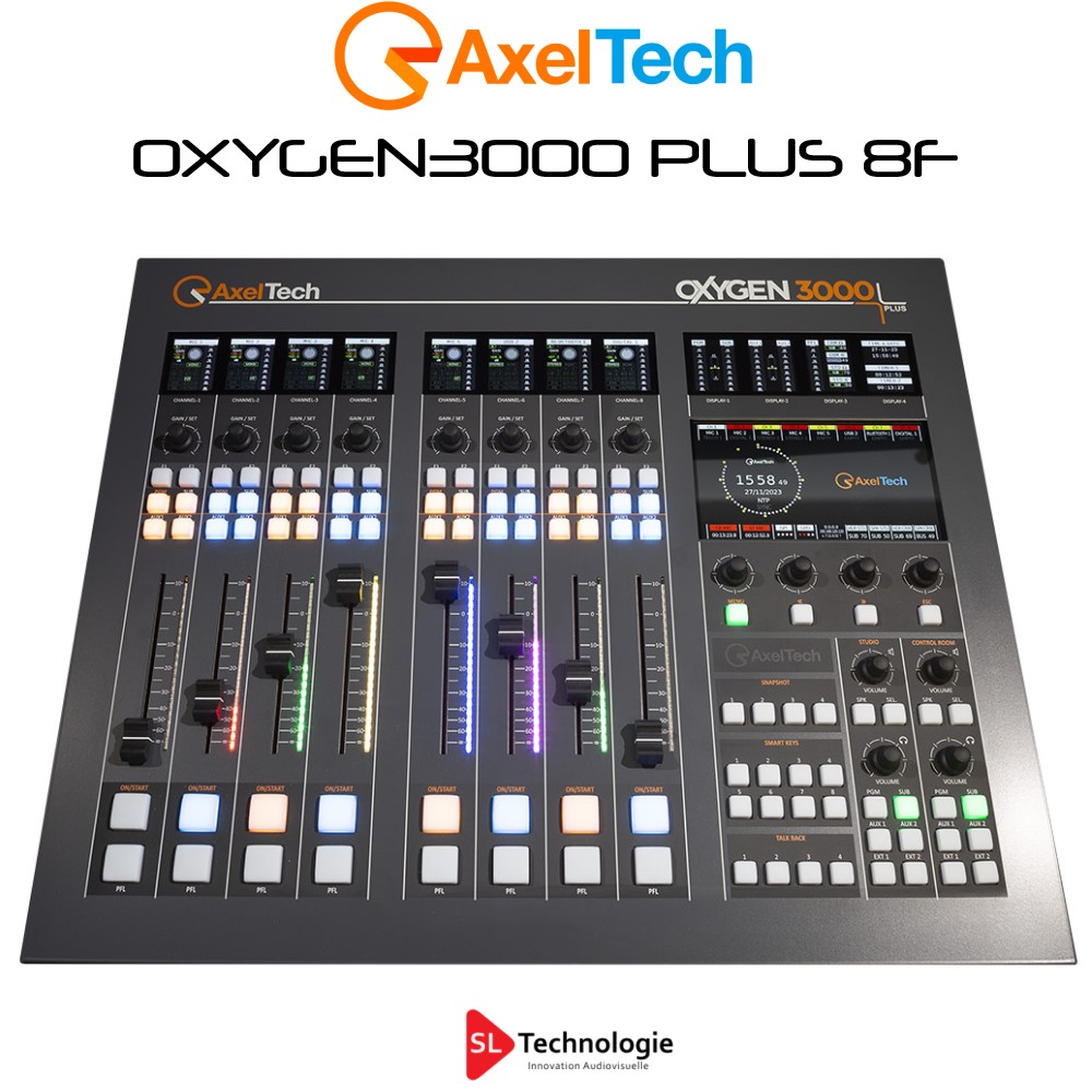 OXYGEN 3000 PLUS 8F-1AIO USB Axel Tech