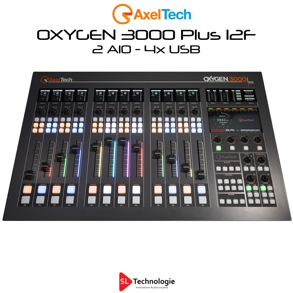 OXYGEN 3000 PLUS 12F-2AIO 4xUSB Axel Tech