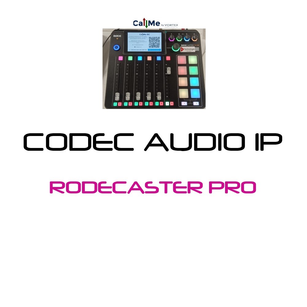 Codec Audio Rode casterPro