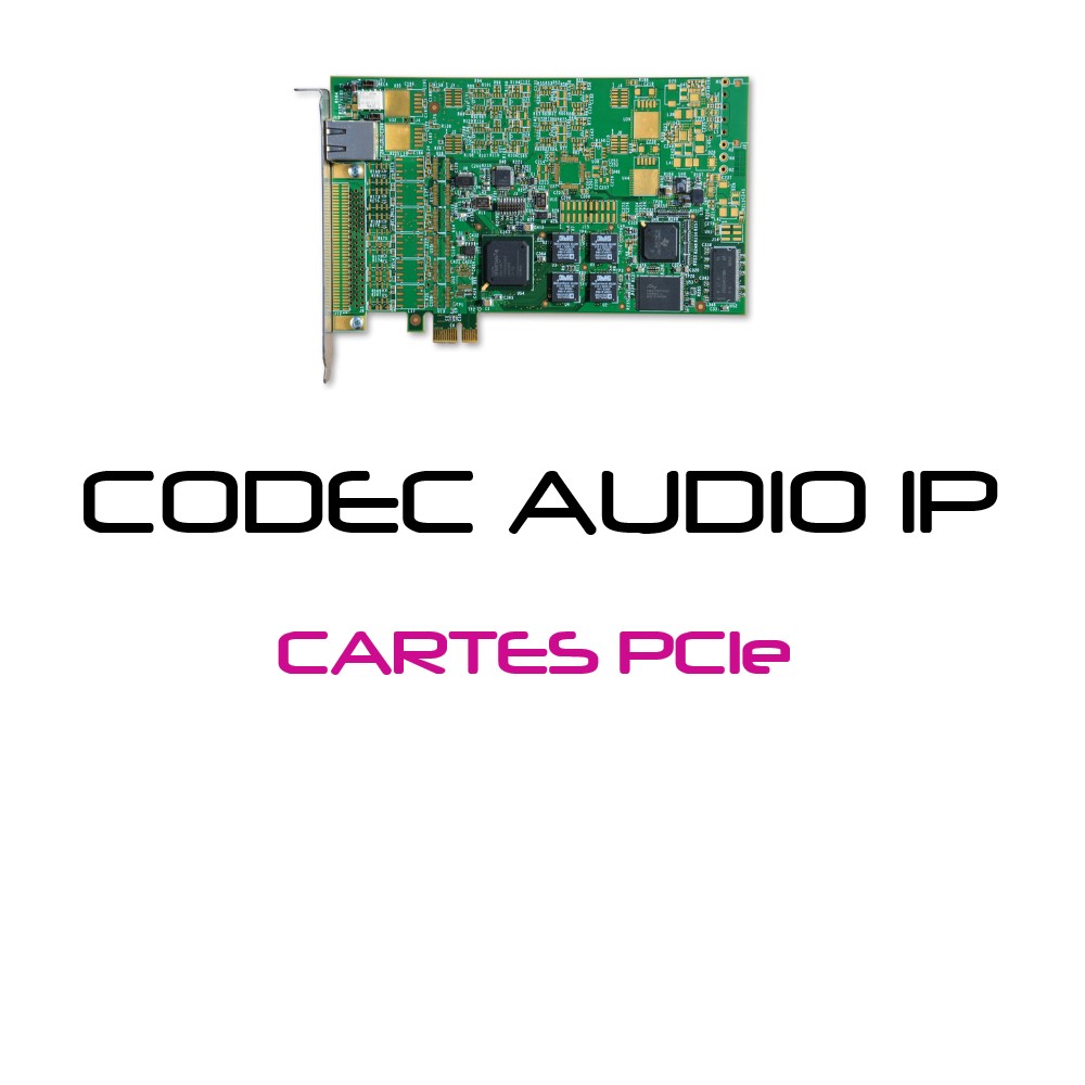 Codecs Audio PCIe