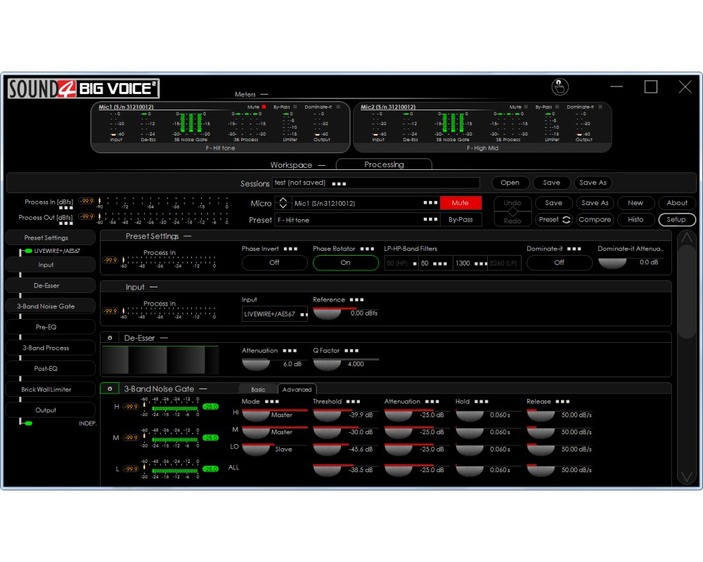 Processeur Audio Micro